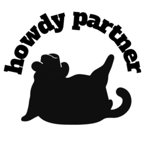 Cat with Cowboy Hat Decal