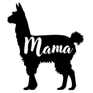 Mama Llama Decal