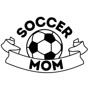 Soccer Mom Banner Decal